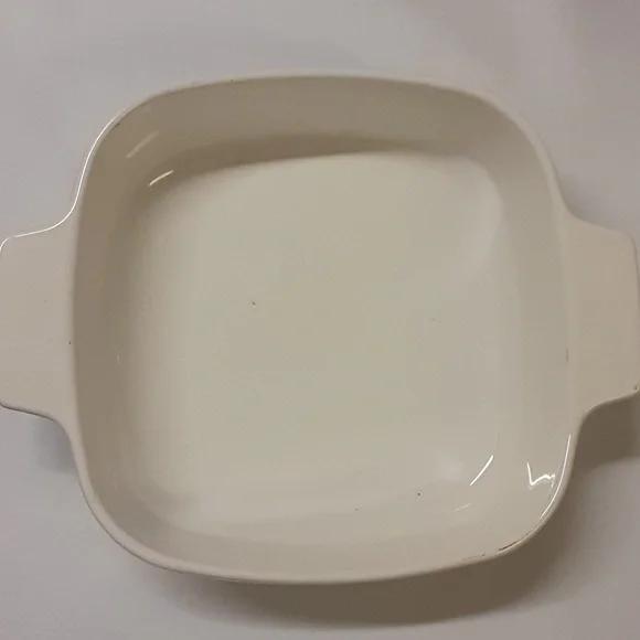 Vintage 80s90s Corningware Iris flower two casserole dishes 1 lid Fantas… - Picture 6 of 10